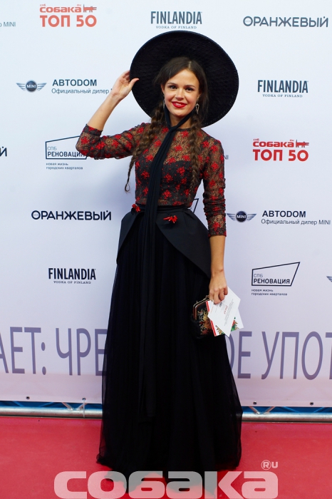 Юля Журавлева А самый большой билборд на премии принадлежал Ульяне Сергеенко.