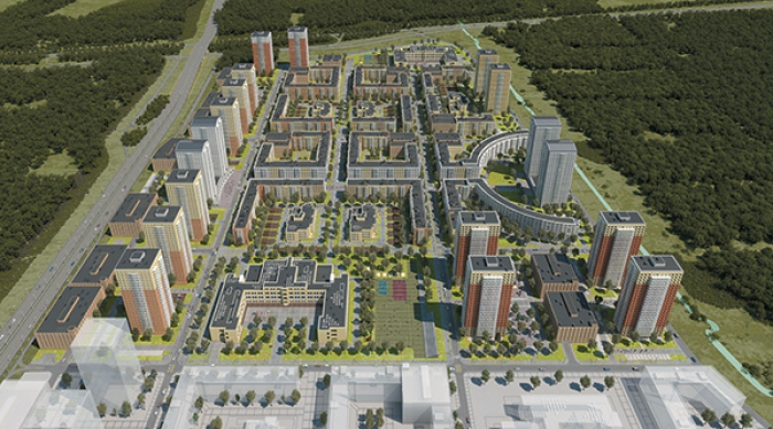 Излюбленный градостроительный мотив архитектора Рикардо Бофилла — полукруглая площадь