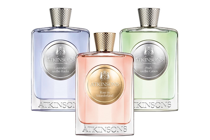 Contemporaru collection, Atkinsons Три парфюмерные воды — «Лаванда на скалах», «Роза в Стране чудес» и «Роскошь на зелени» — равно подойдут и леди, и