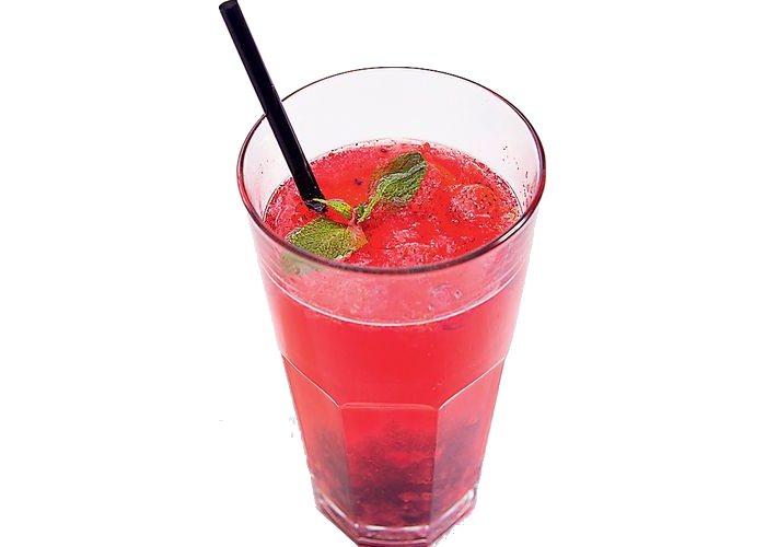 Лимонад из красных ягод