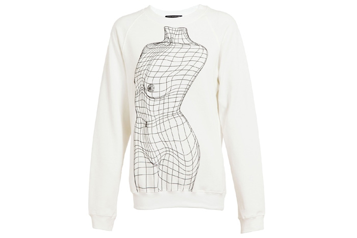 Свитшот Christopher Kane, 8 815 рублей (nevsky 152 concept store)