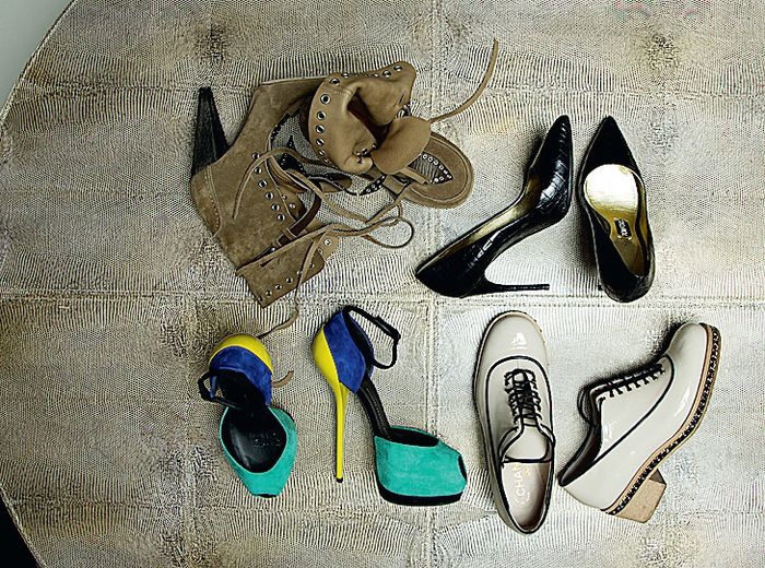 Обувь Chanel, Tom Ford, Giuseppe Zanotti.