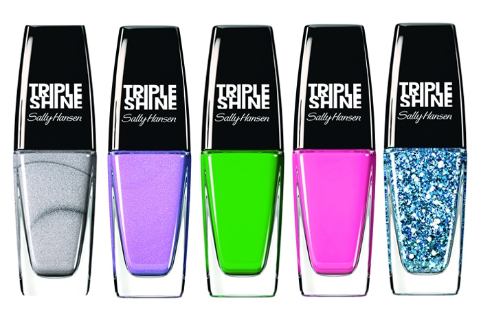 Triple Shine, Sally Hansen Мыть руки душистым мылом и выставлять их навстречу холодному ветру из люка автомобиля — это понравится всем, кроме лака для