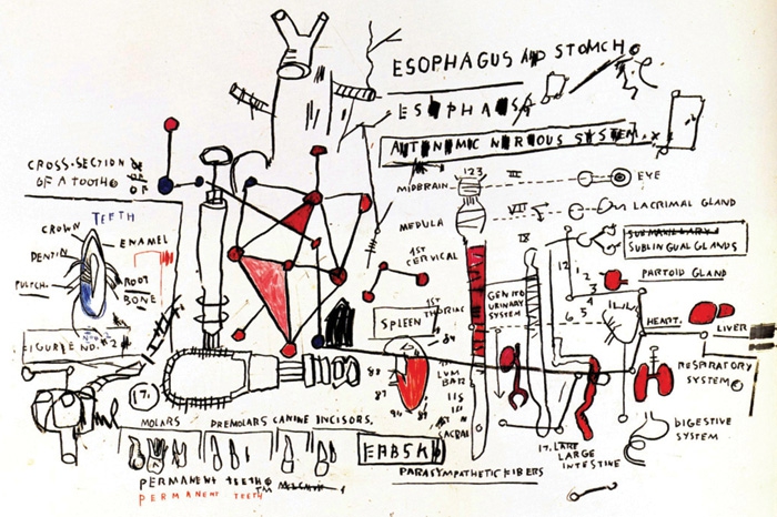 Жан-Мишель Баскиа. «Язва желудка». 1983 год