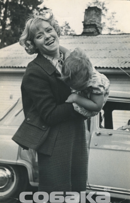 С дочерью Варей