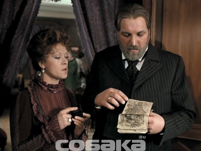 С Алексеем Петренко в фильме «Жестокий романс»