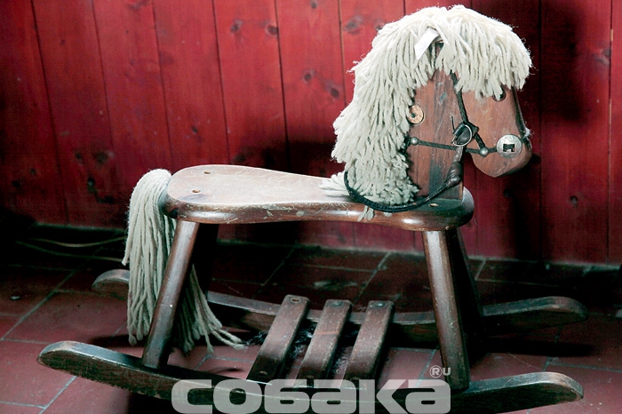 Лошадка 1950-х годов привезена из путешествия в Канаду