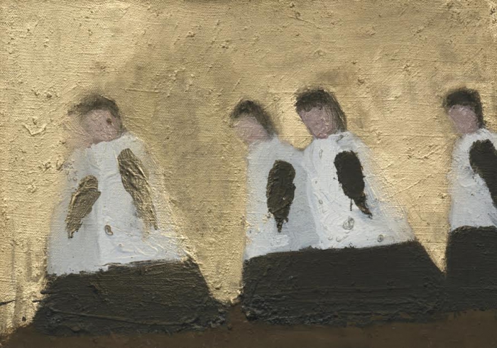 Юлия Сопина «Золотые мальчики». 2013. холст, масло