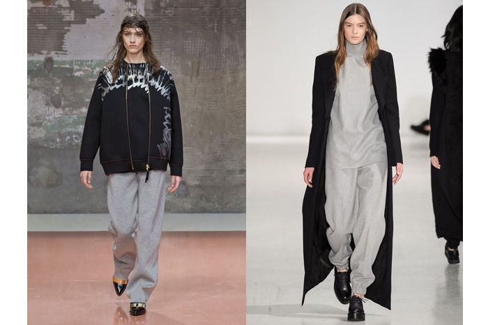 Модели с показов Marni и Costume National осень-зима 2014