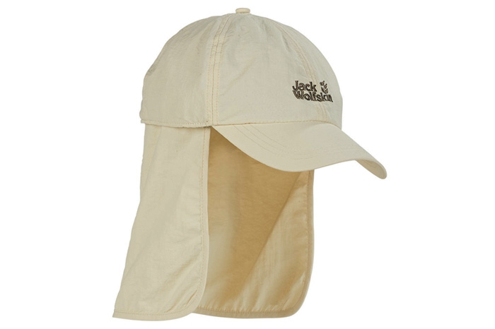 Кепка Jack Wolfskin со съемкой защитой от солнца