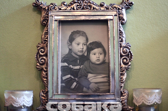 Фотография Романа и его старшей сестры Виктории