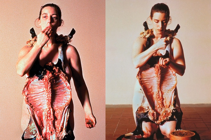 Таня Бругера Куба, Гавана, 1997-1999 Акция «Груз вины» Цель: В 1997 году Бругера собрала зрителей в собственном доме в кубинской столице. Гости могли