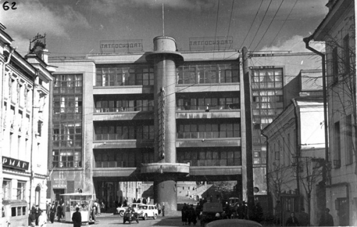 Дом Печати. Ул.Баумана, 19. Архитектор С. Пэн.