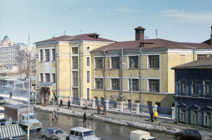 Инфекционная больница на перекрестке улиц Вишневского и Достоевского, незадолго до сноса.