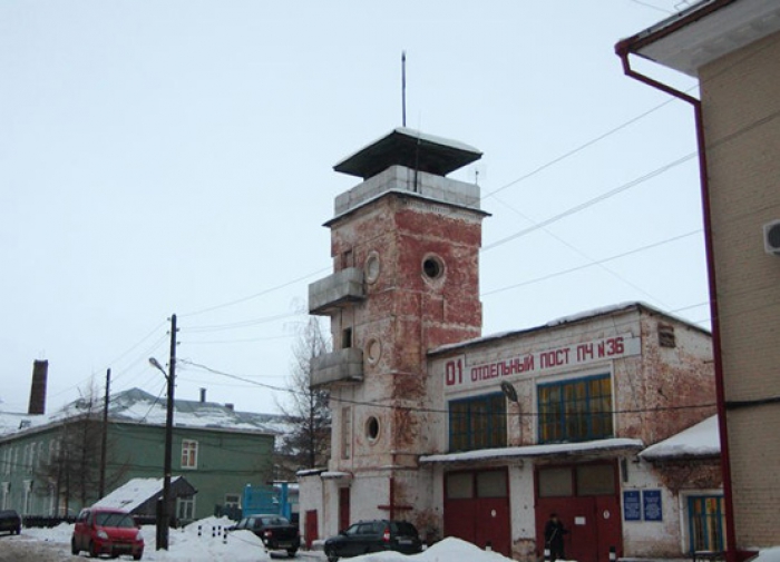 Пожарная часть. Ул. Мало-Московская, 19.