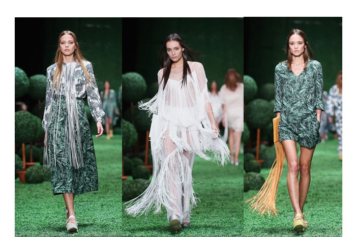 Alena Akhmadullina В первый день подиумной программы 29-ого сезона Mercedes-Benz Fashion Week свою коллекцию показала дизайнер из Петербурга, номинант