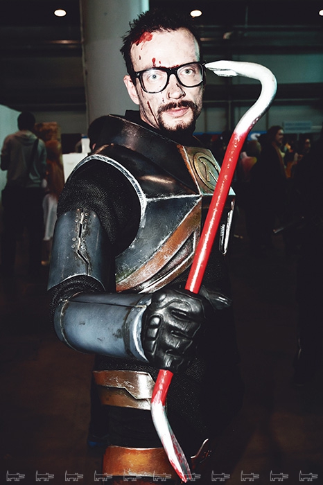 «Мы представляем фан-фильм «Freeman's Days». Наше кино показали в кинотеатре фестиваля, также он есть в свободном доступе в интернете. Мы снимали его