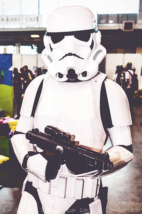 Юра «Костюм имперского штурмовика перекупил у другого фаната в Петербурге. Он приехал из Америки сначала в Москву, а потом к нам. Любимый эпизод