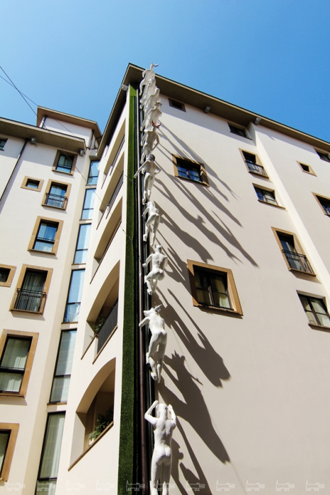 Фасад отеля Gallery Hotel Art.