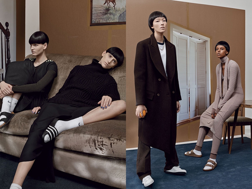 Съемка журнала W Magazine на волне нормкора