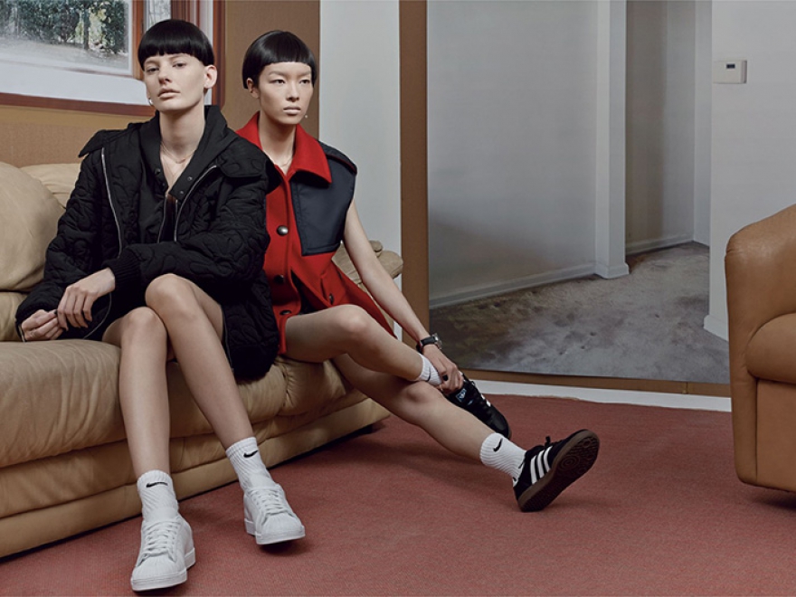 Съемка журнала W Magazine на волне нормкора