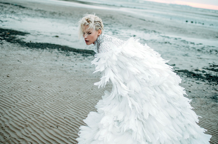 Накидка от дизайнера Ольги Маляровой