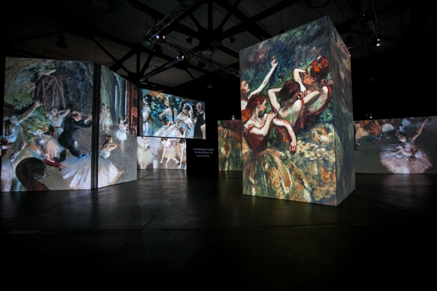 Инсталляции ожившие картины