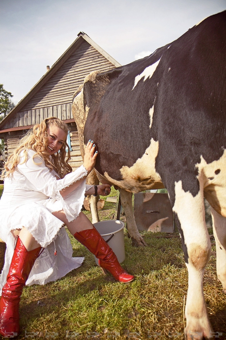 Алина Герман знает, как повысить удои