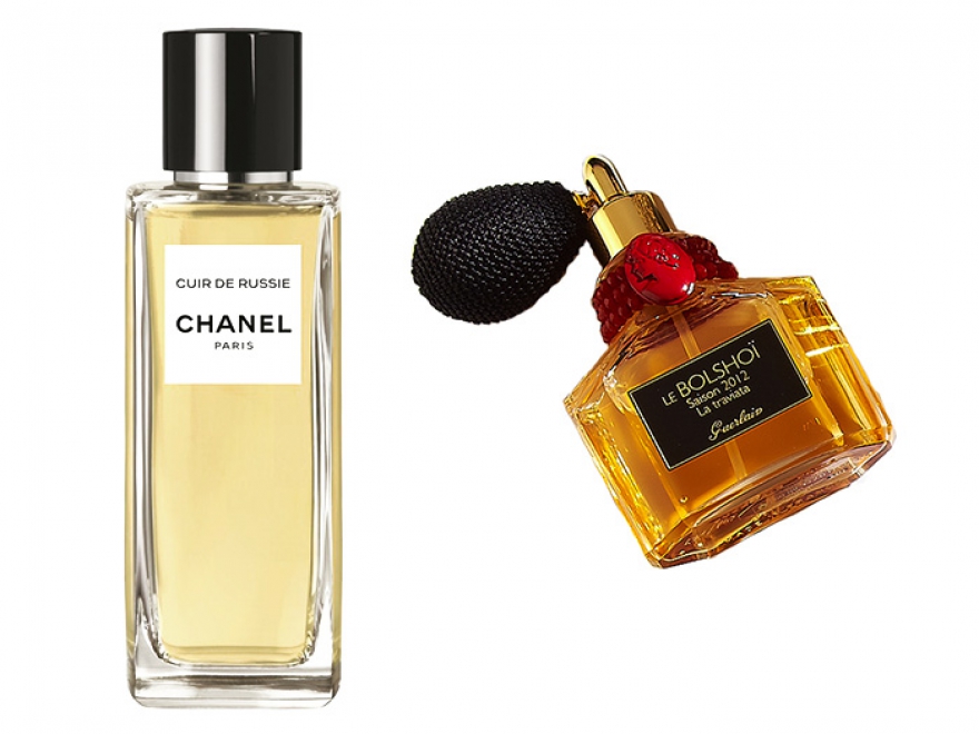 Guerlain (1840 год) и Chanel (1924 год) Впервые парфюмерные композиции, посвященные России, появились в 1840 году, когда Пьер-Франсуа-Паскаль Герлен