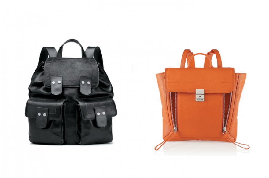 Рюкзак Michael Kors, 36 700 рублей (Michael Kors); рюкзак 3.1 Phillip Lim, 42 000 рублей (net-a-porter.com)