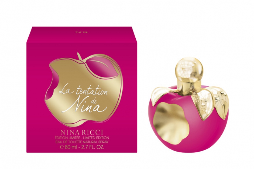 La Tentation de Nina, Nina Ricci Лимитированный аромат-макарон — зимнее творение парфюмера Оливье Креспа, создателя 8-летней саги Nina. В основе