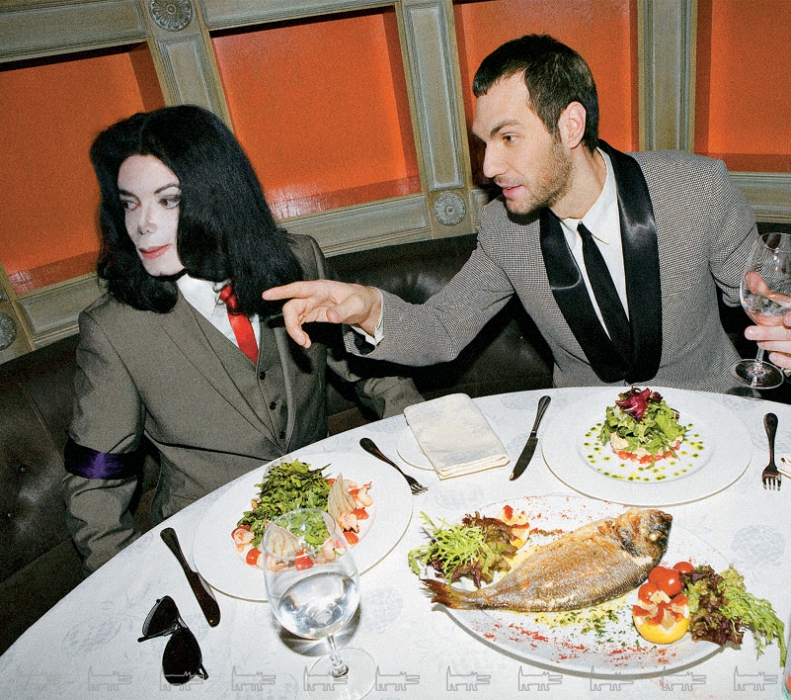 Майкл Джексон и Андрей Савельев в Gallery Club