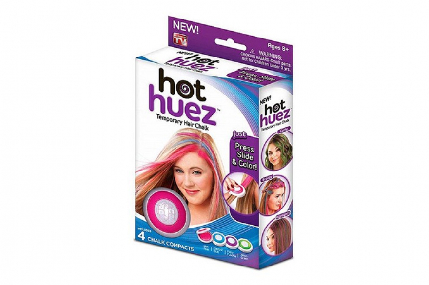 Самый доступный и ни к чему не обязывающий вариант для радикальной перемены внешнего вида — мелки для волос. (Пудра для волос Hothuez Chalk, sticklips