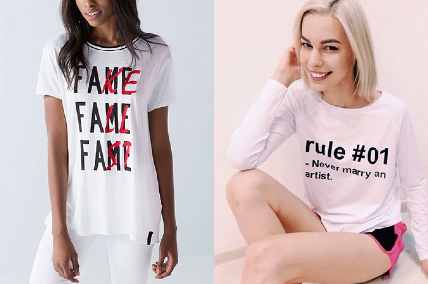Футболка Bershka, 999 рублей VS футболка «Твоё», 499 рублей Футболки и джемперы с дурацкими, ничего не значащами принтами, — guilty pleasure для