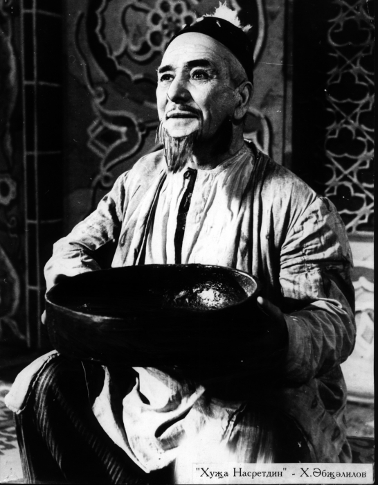 Абжалилов в роли Ходжи. 1952 год