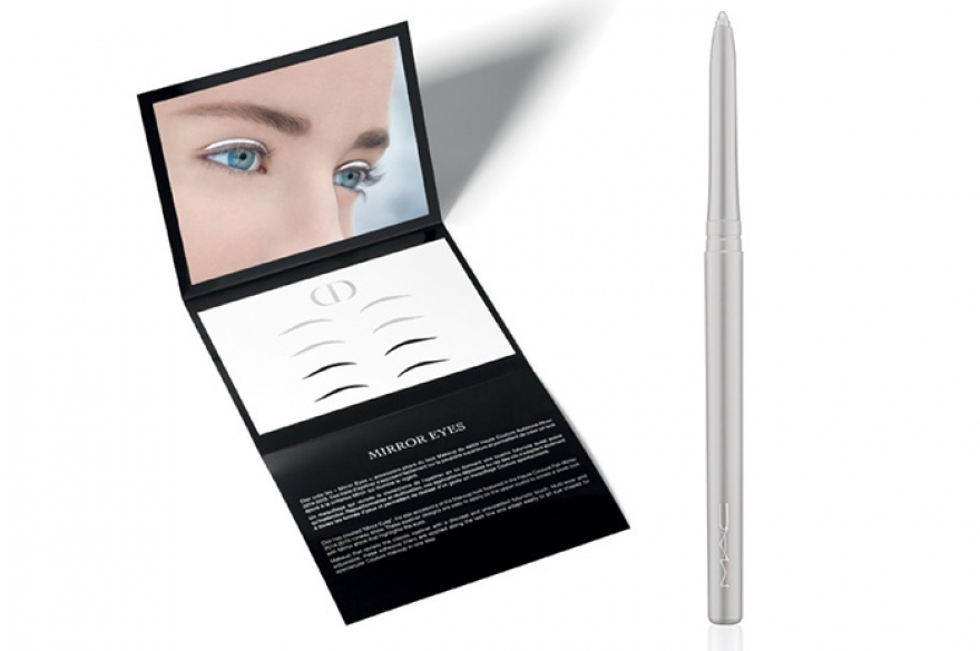 Набор патчей Mirror Eyes, Dior; Technakohl Liner, M.A.C. Накладные зеркальные стрелки, в которых на кутюрном показе Dior полгода назад отразились