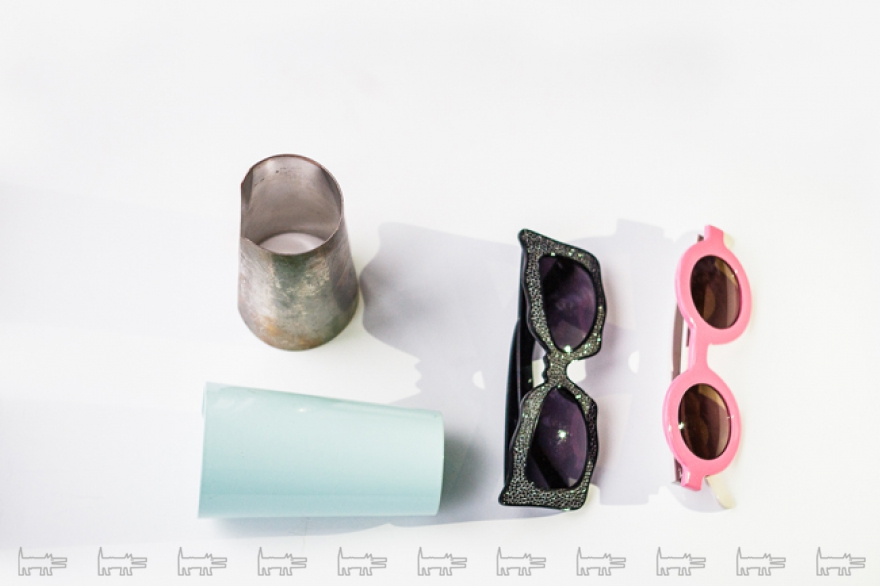 Cумасшедшие очки и браслеты Asos.