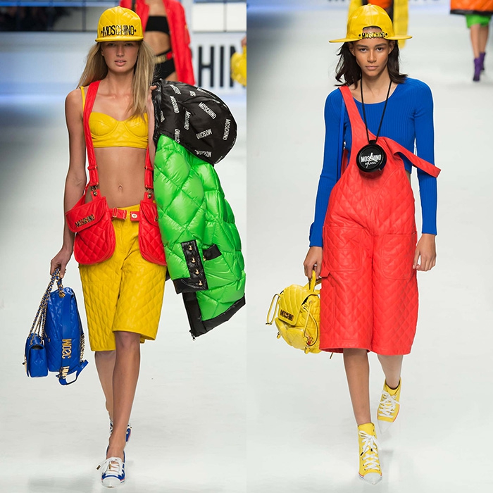 Moschino Вслед за фаст-фудом и куклой Барби, мастер абсурда, цвета и поп-культуры Джереми Скотт изучает персонажей Warner Brothers. В осенне-зимней