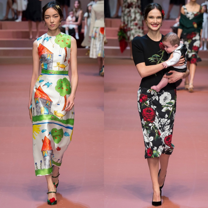 Dolce & Gabbana Мужскую коллекцию, показанную на неделе мужской моды в Милане месяц назад, Доменико Дольче и Стефано Габбана посвятили дружной