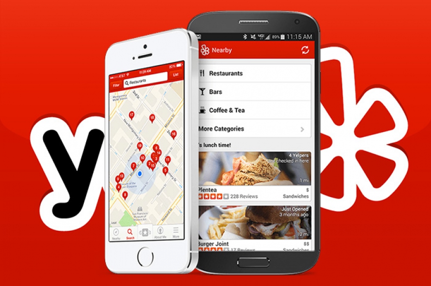 Yelp Платформа: iOS, GooglePlayЦена: бесплатно Главный ресторанный советчик в западном мире по технологии устроен как Foursquare, но участвуют тм