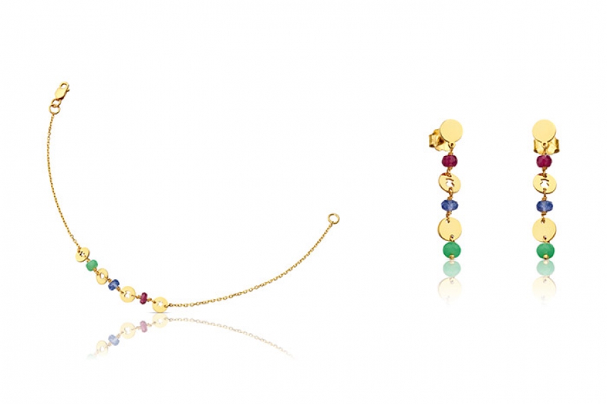 Confeti, Tous Дизайнеры испанской марки Tous знают, что самый верный способ приманить солнце и весну — иметь под рукой конфети. В лимитированной