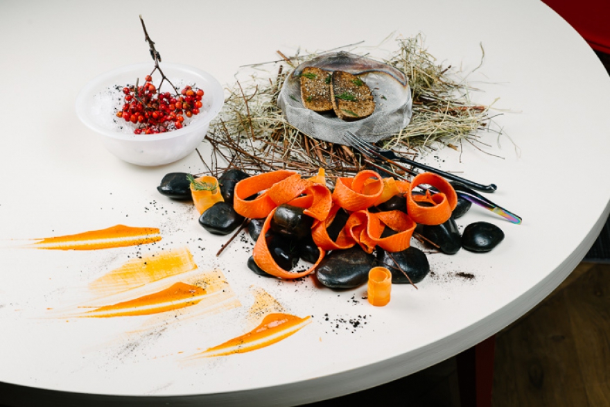 Строганина из нерки