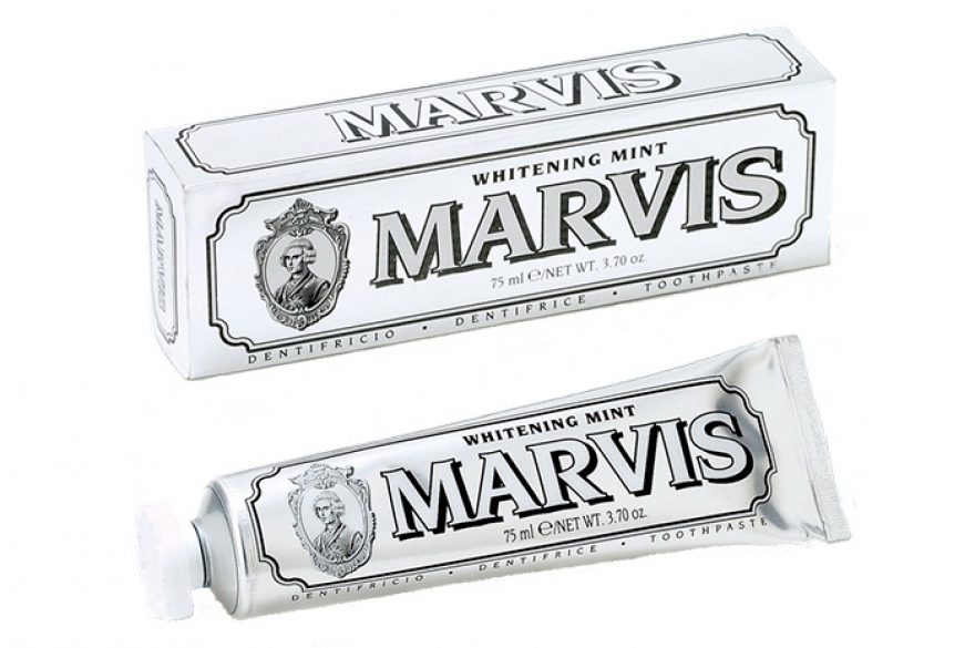 Похожую на густые сливки пасту Marvis начали выпускать во Флоренции специально для курильщиков еще в 1950-е.