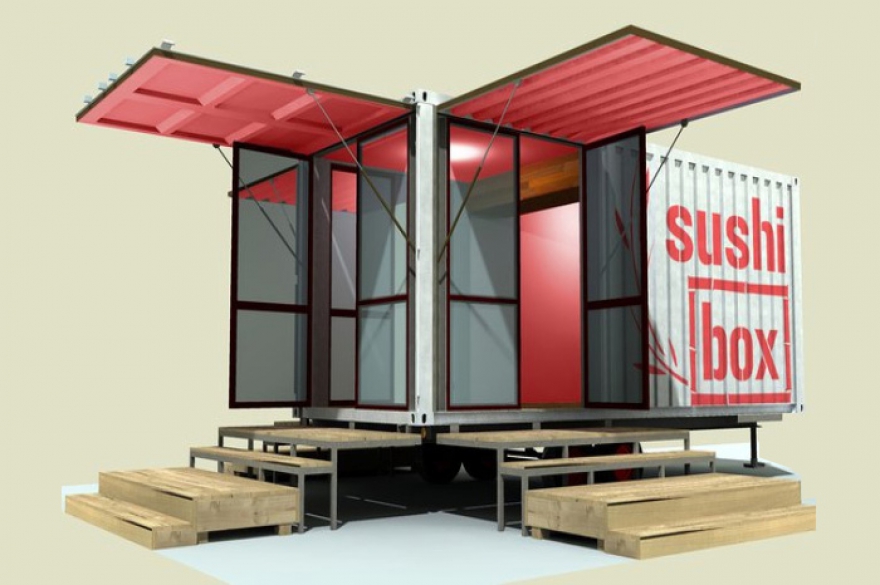 Проект суши-бара в Остине