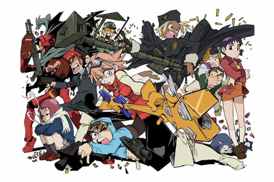 Аниме Я фанат аниме — FLCL вообще до сих пор считаю лучшим, хотя он сильно выбивается из ряда обычных. Это же тоже лютый сюр, там у чувака из головы