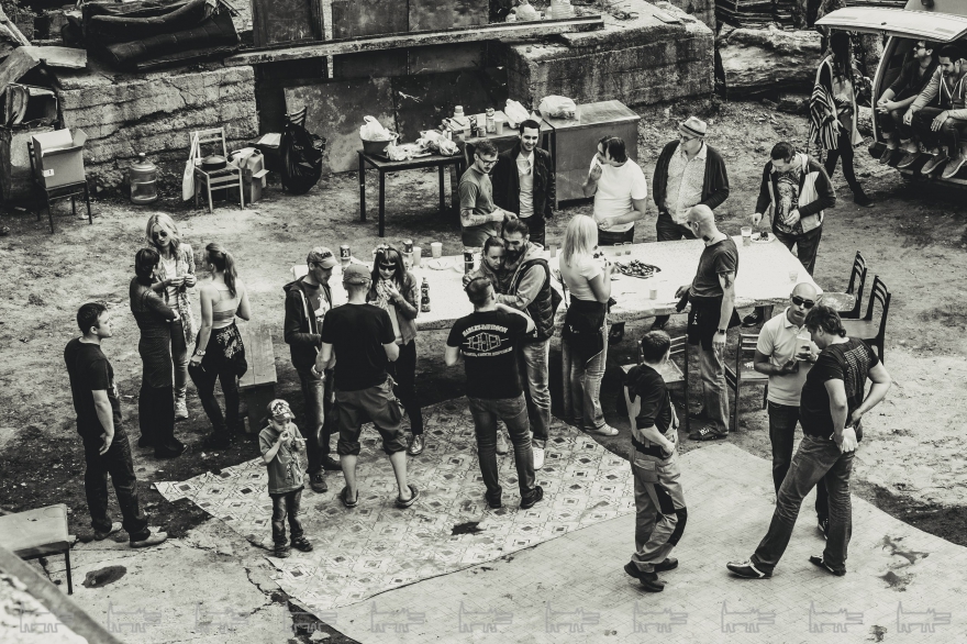 Одна из вечеринок для своих