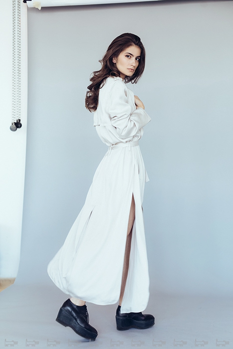 На Ренате: плащ H&M Conscious Еxclusive