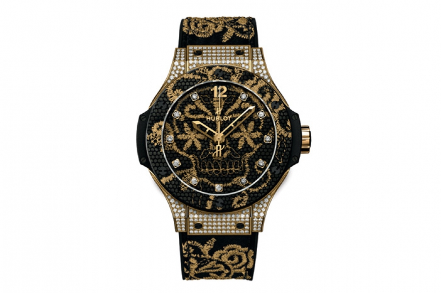 Hublot Big Bang Broderie «Рукодельные» часы прошли долгий путь, во время которого пересекли Швейцарию с востока на запад. Сначала в кружевной