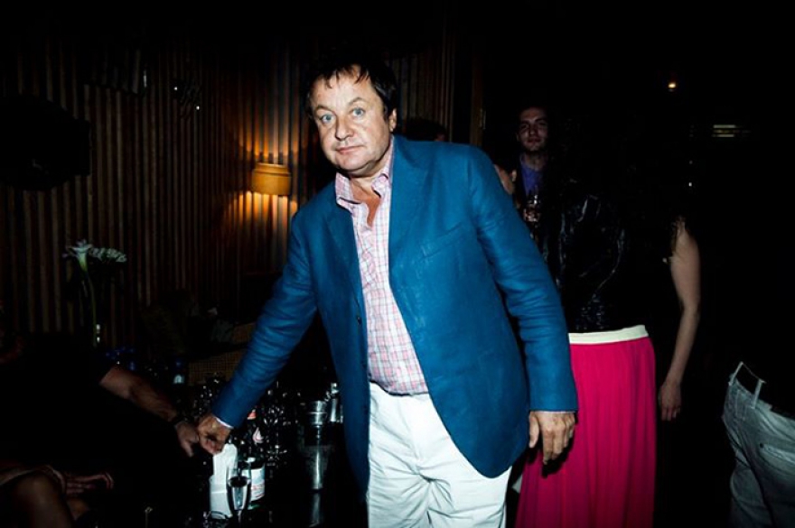 Совладелец холдинга «Адамант» Михаил Баженов на официальной афтепати показов Aurora Fashion Week весна-лето 2012.