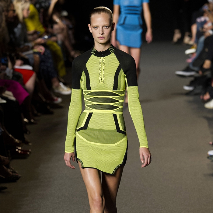 Платье Alexander Wang, вдохновленное кроссовки Nike Flyknit